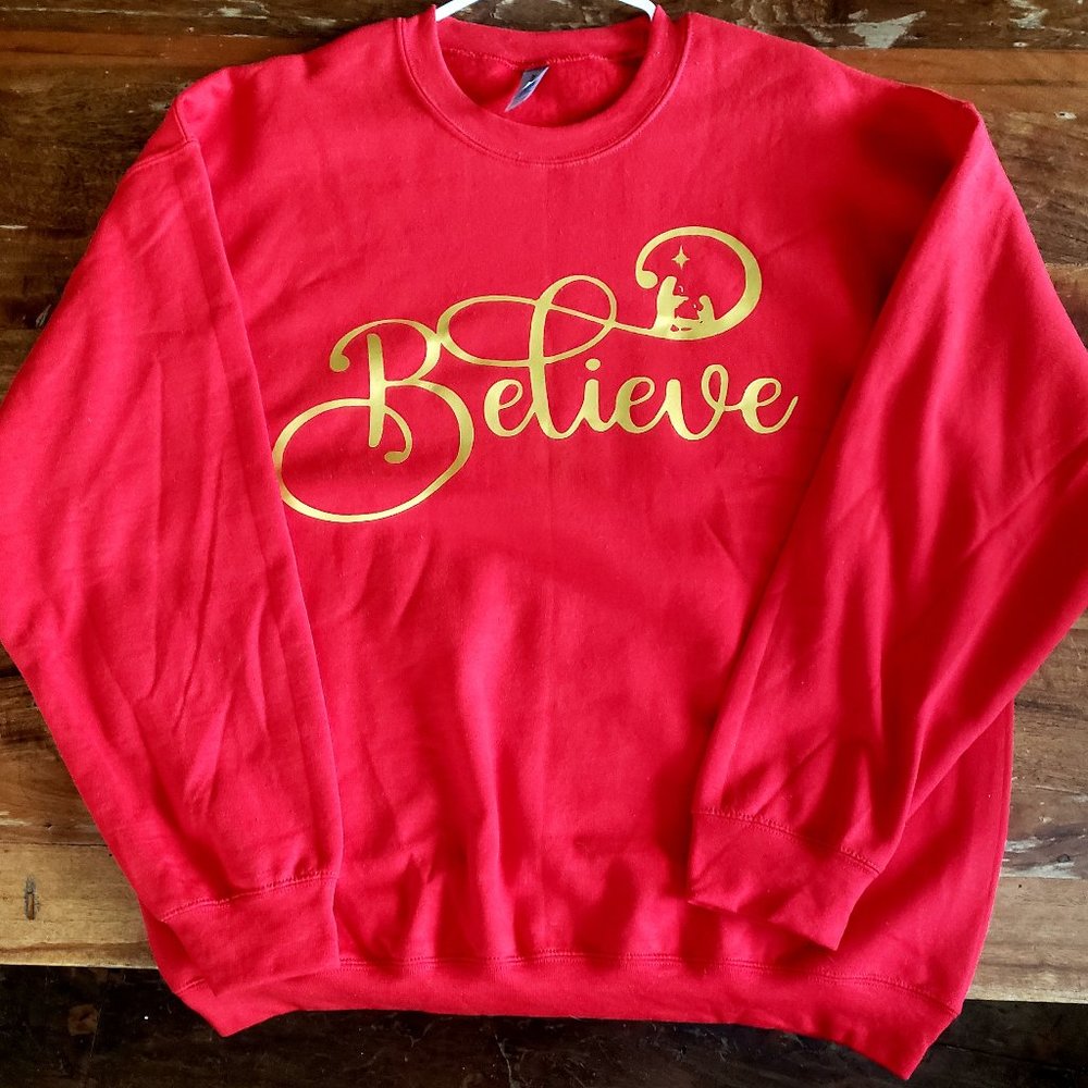 Believe Nativity Sweatshirt
